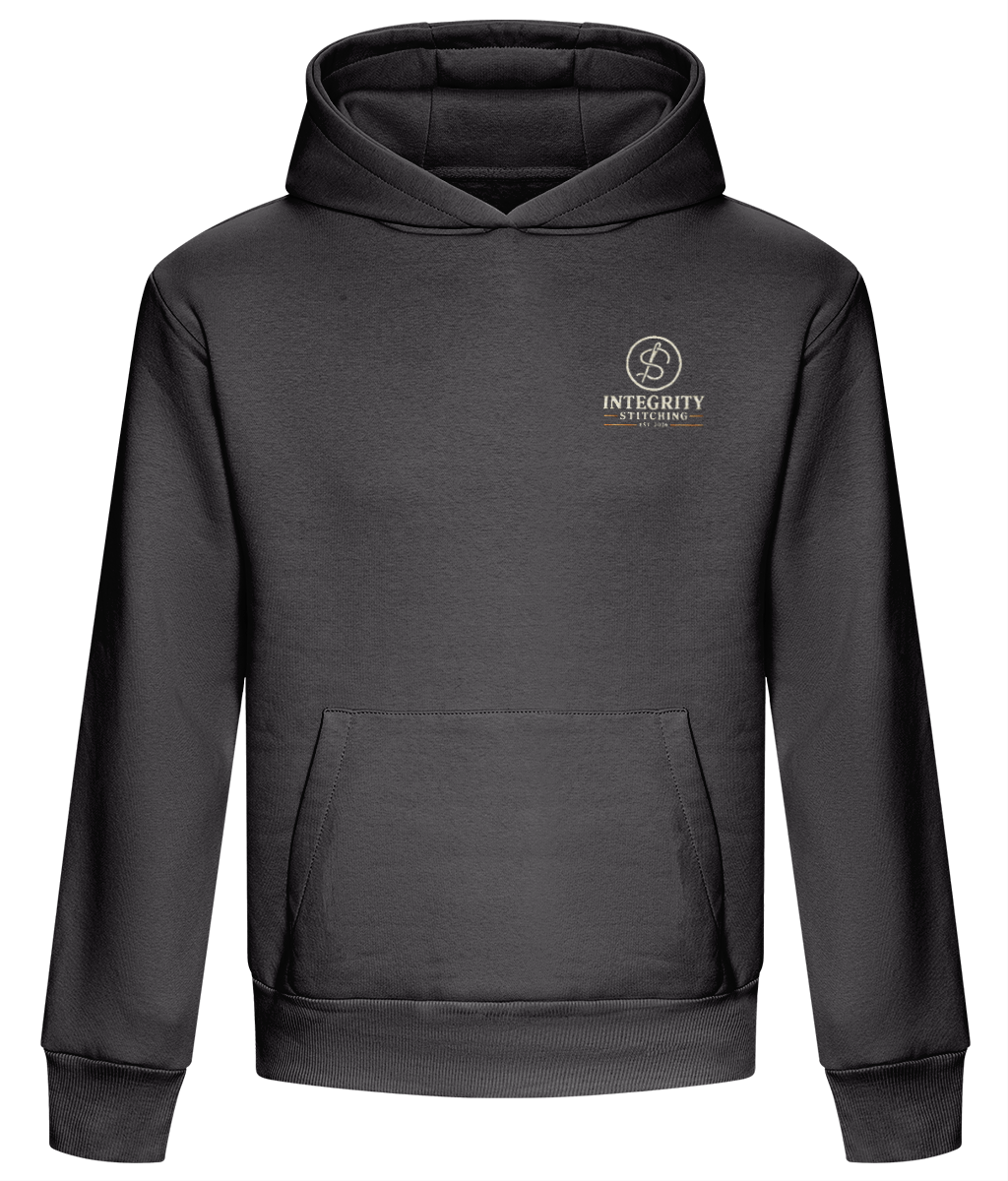 Est. 2026 embroidered heavyweight boxy hoodie colour option
