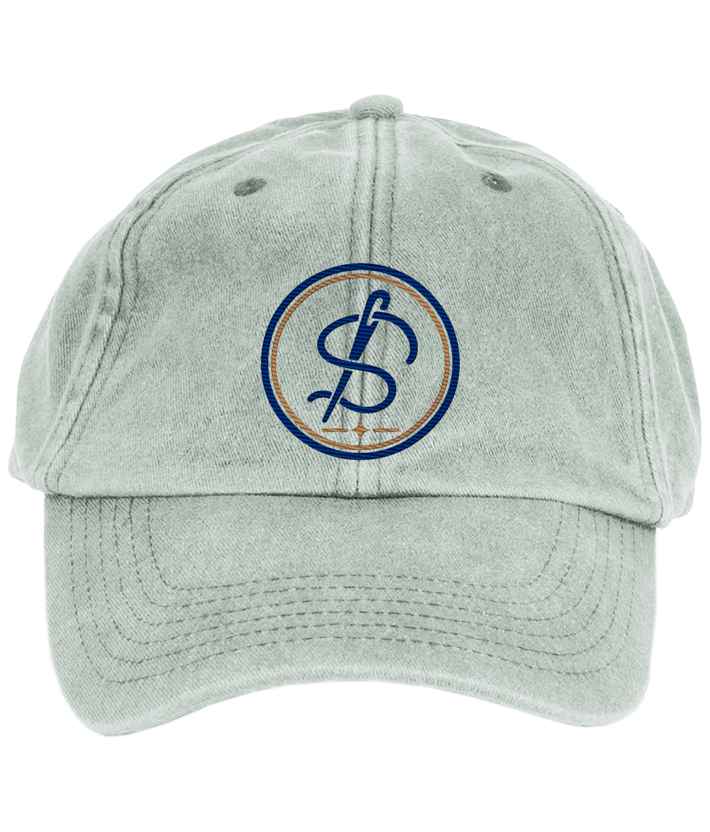 Integrity Mark embroidered vintage low profile cap colour option