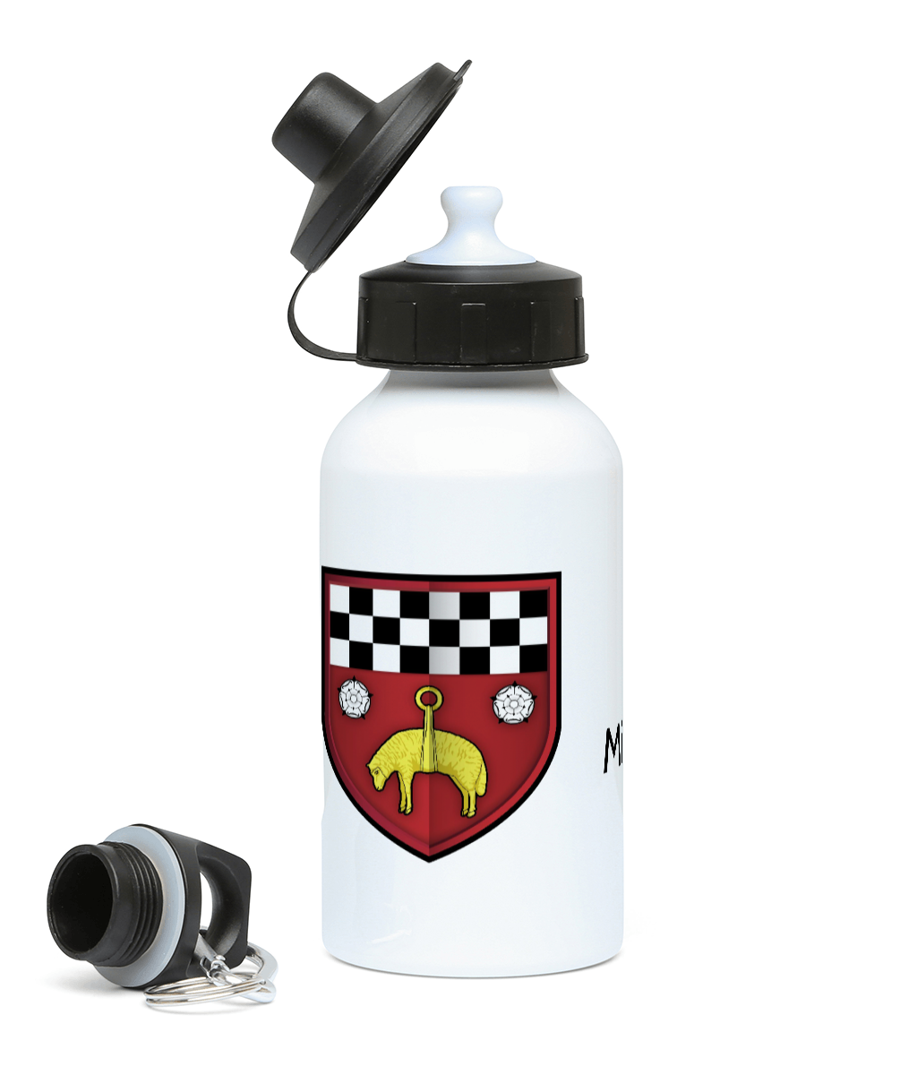 400ml water bottle with Skipton RFC Minis & Juniors club branding