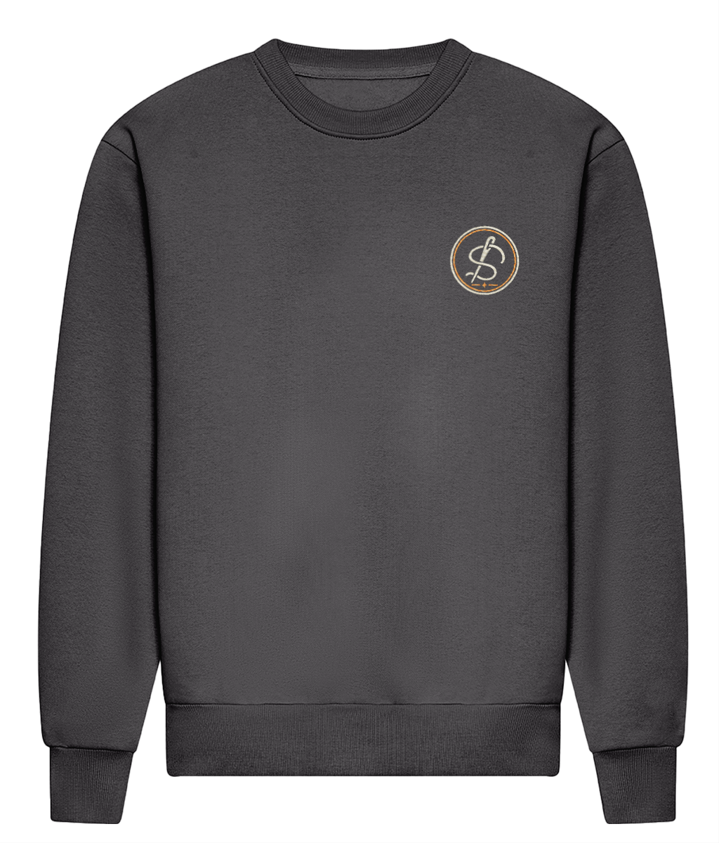Integrity Mark embroidered heavyweight sweatshirt colour option
