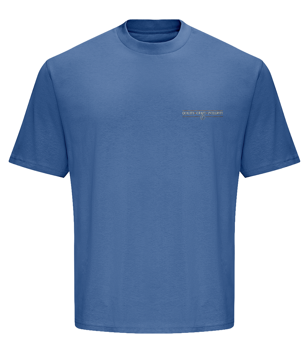 Maker's Mark embroidered heavyweight T shirt colour option