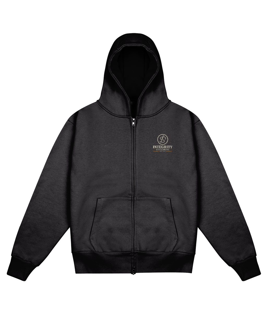 Est. 2026 embroidered heavyweight zoodie colour option