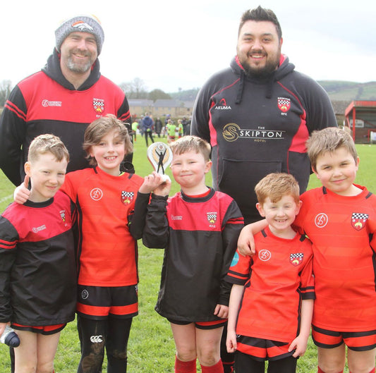 Skipton RFC Minis & Juniors clubwear partnership