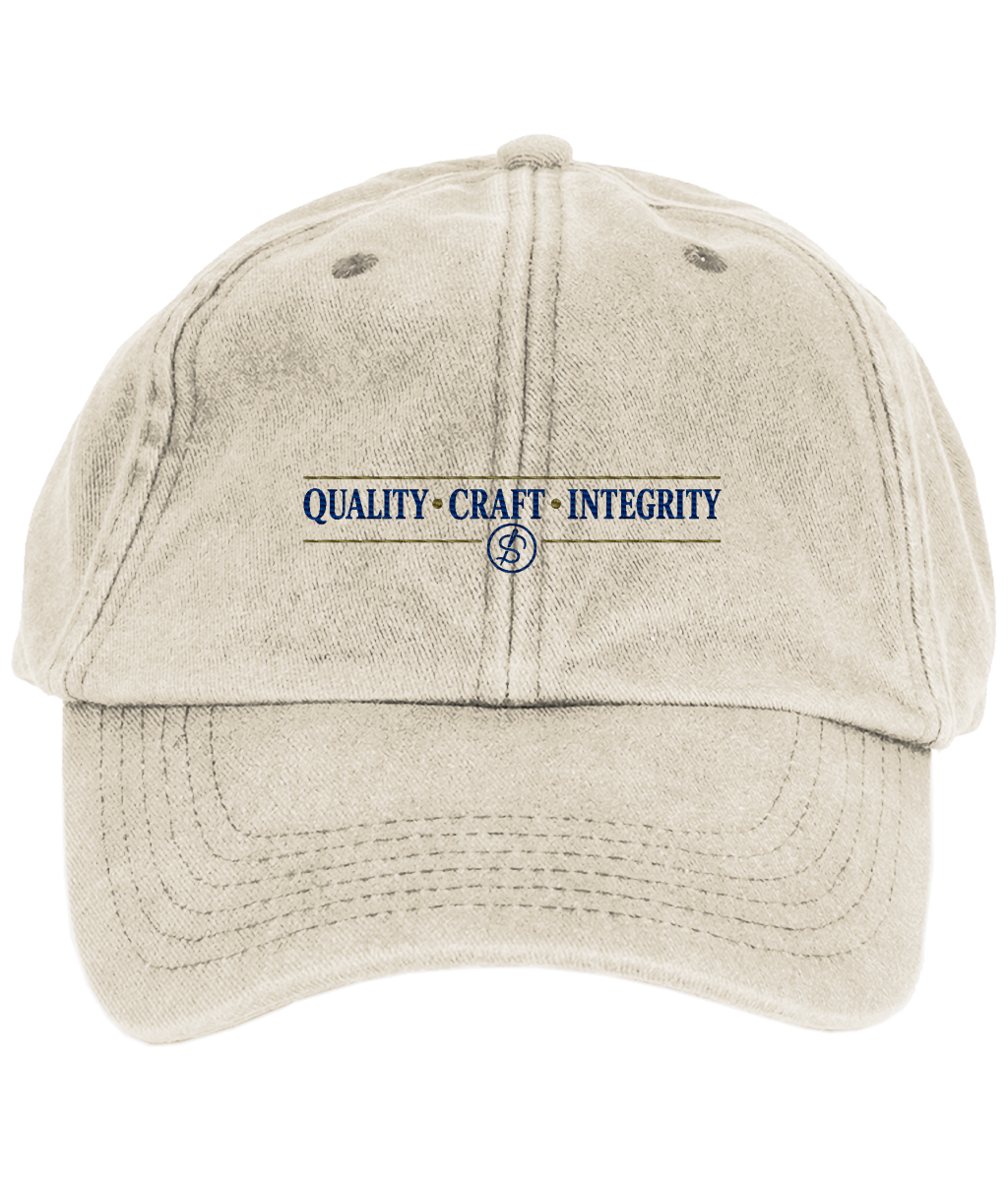 Maker's Mark embroidered vintage low profile cap colour option