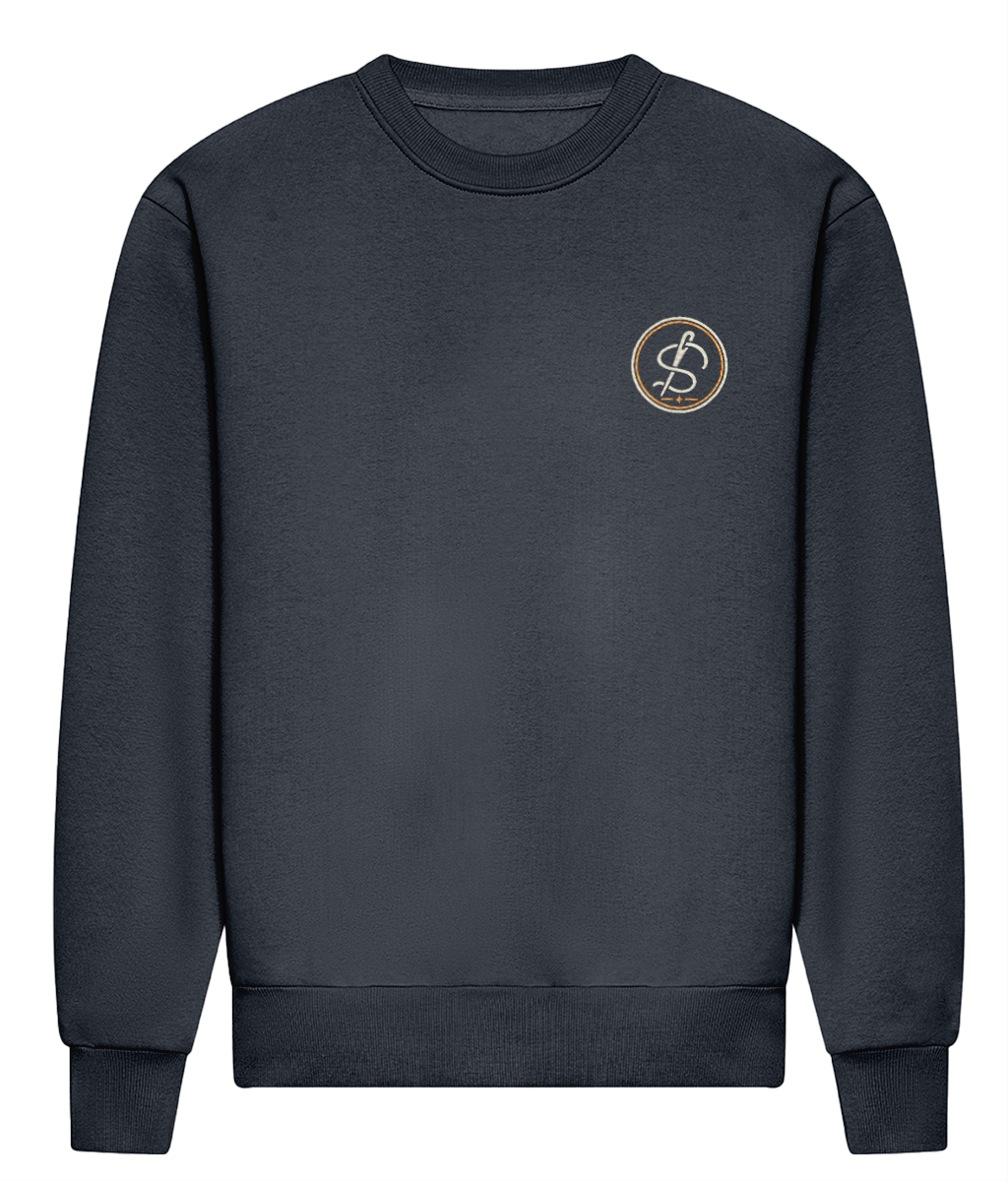 Integrity Mark embroidered heavyweight sweatshirt colour option