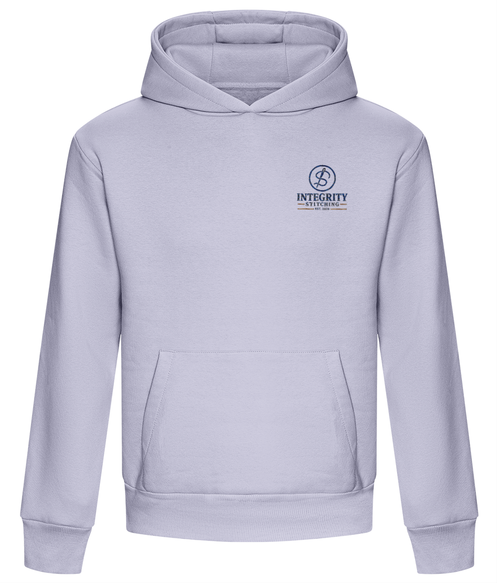 Est. 2026 embroidered heavyweight boxy hoodie colour option