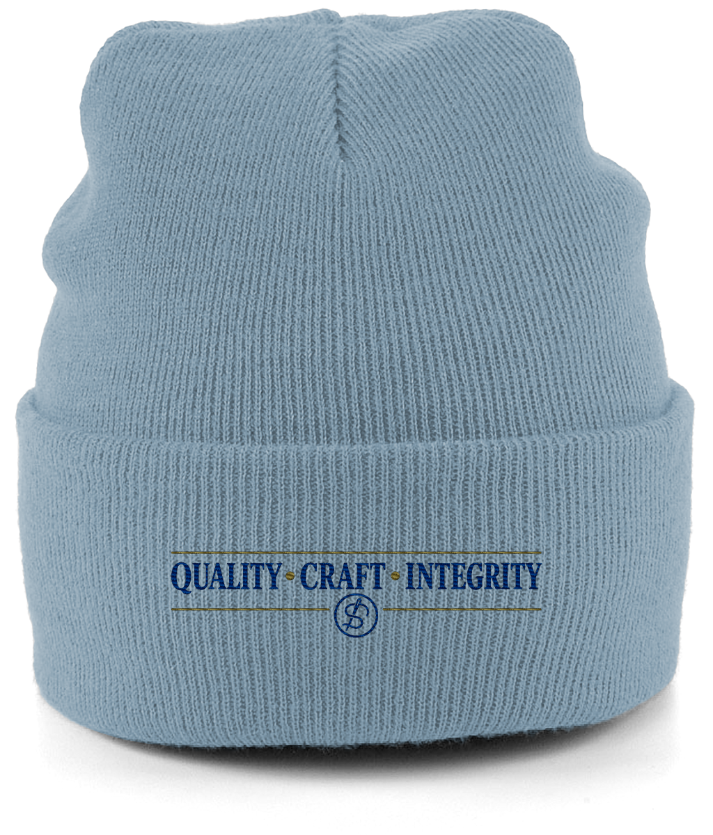Maker's Mark embroidered cuffed beanie colour option
