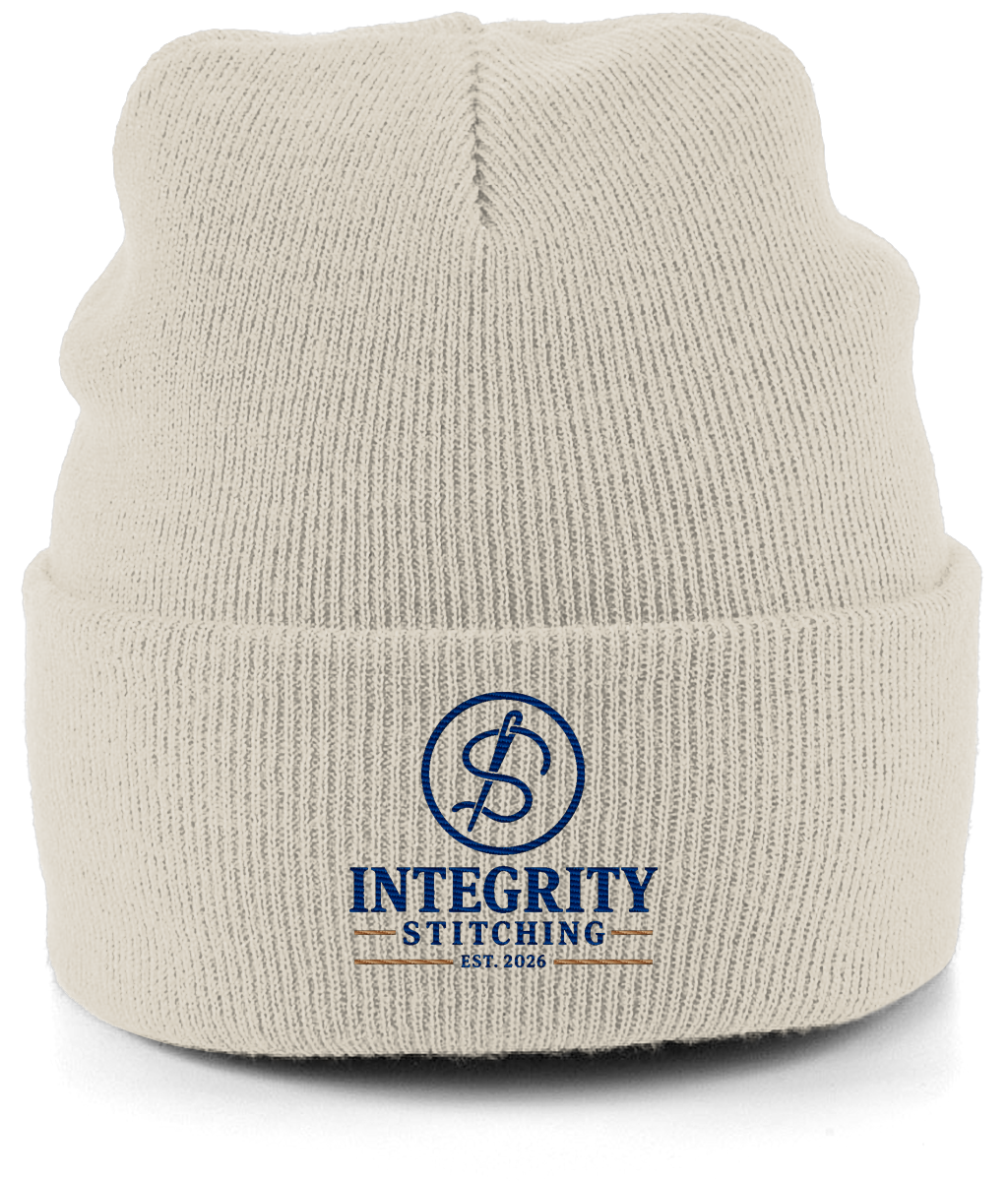 Est. 2026 embroidered cuffed beanie colour option
