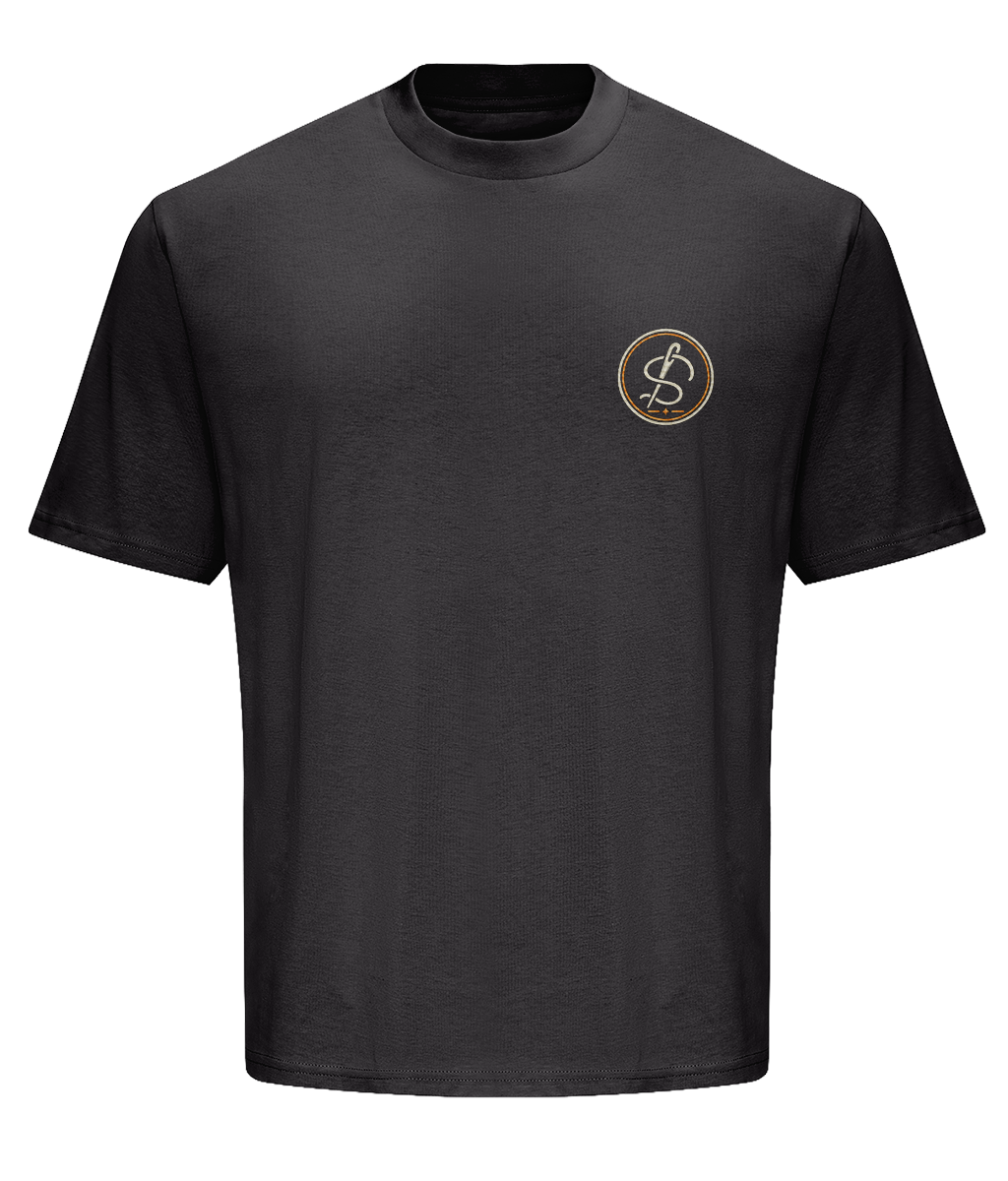 Integrity Mark embroidered heavyweight T shirt colour option