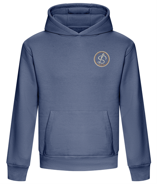 Integrity Mark embroidered heavyweight boxy hoodie