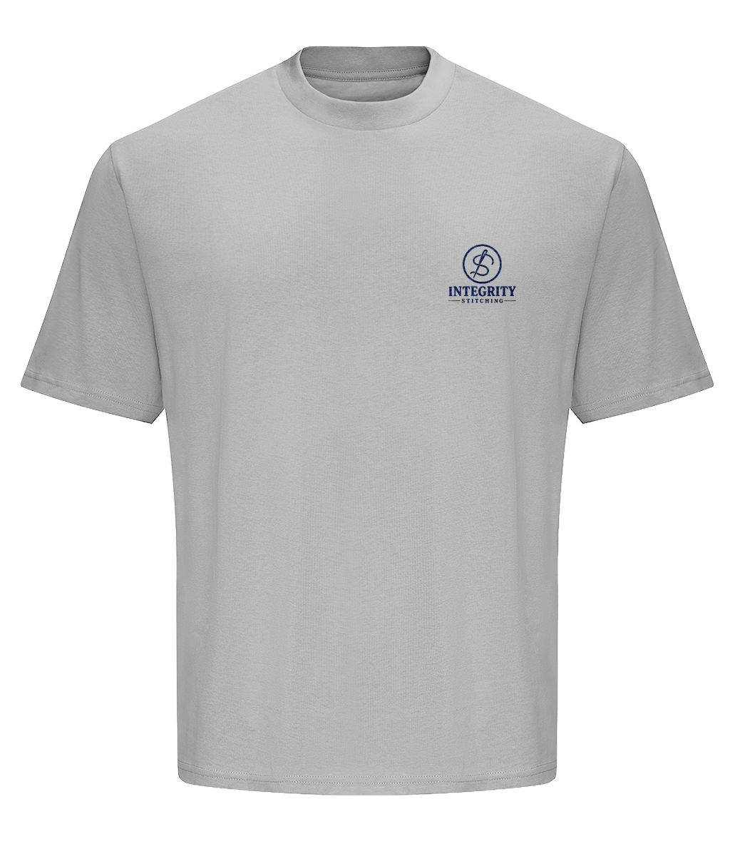 The Signature embroidered heavyweight T shirt colour option