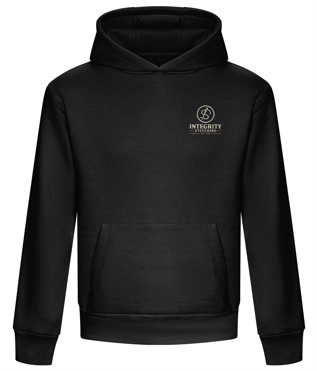Est. 2026 embroidered heavyweight boxy hoodie colour option