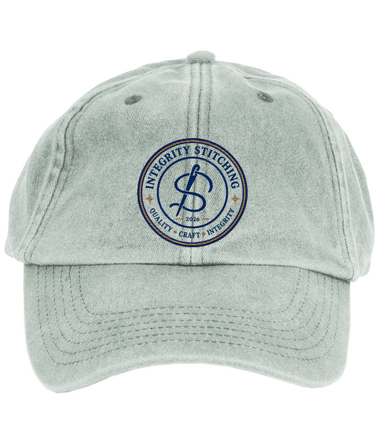 The Standard embroidered vintage low profile cap colour option