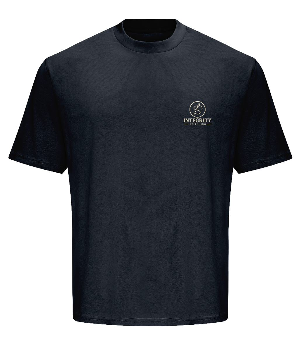 The Signature embroidered heavyweight T shirt colour option