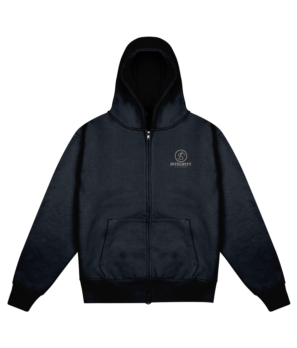 The Signature embroidered heavyweight zoodie colour option