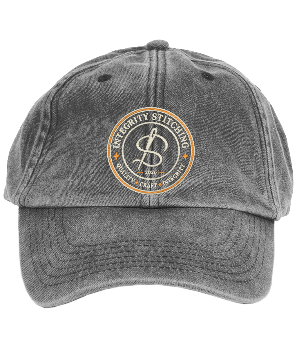 The Standard embroidered vintage low profile cap