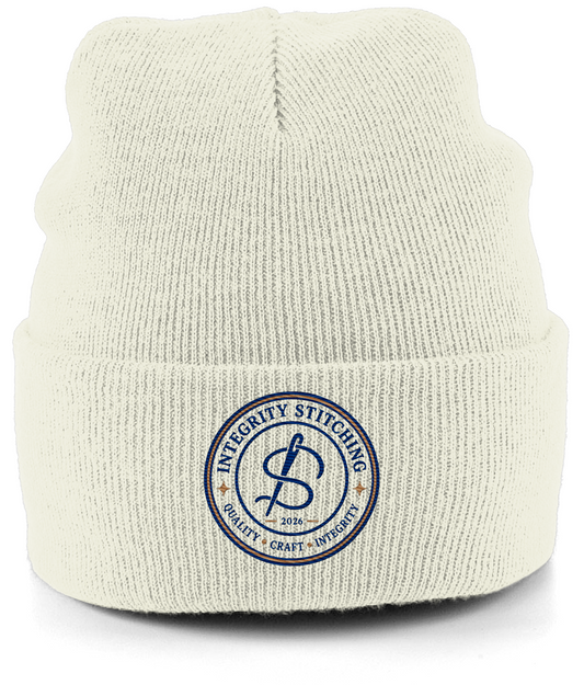 The Standard embroidered cuffed beanie colour option