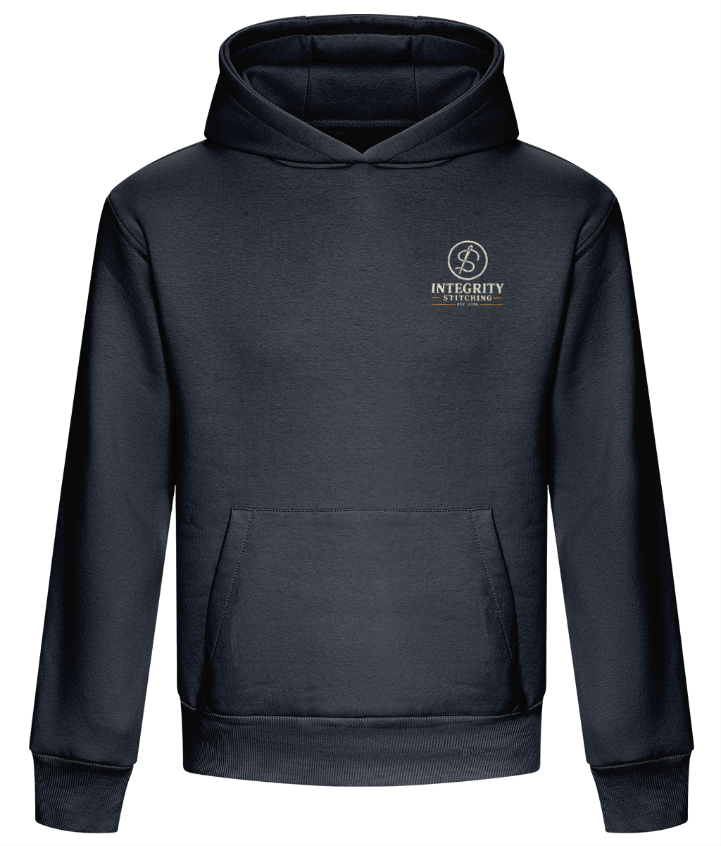 Est. 2026 embroidered heavyweight boxy hoodie colour option