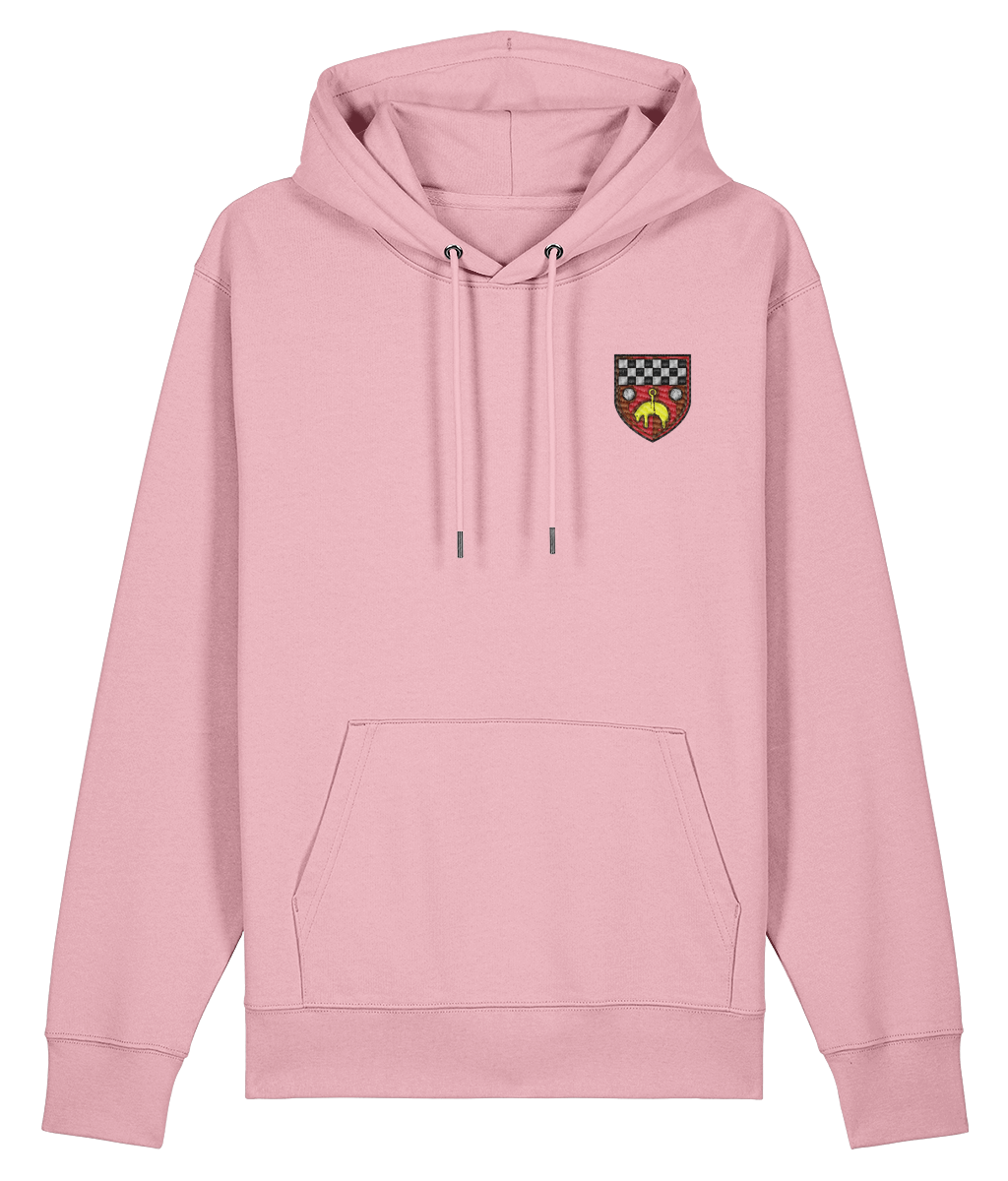 Skipton RFC Minis & Juniors Organic Adult Hoodie with club crest on the left chest