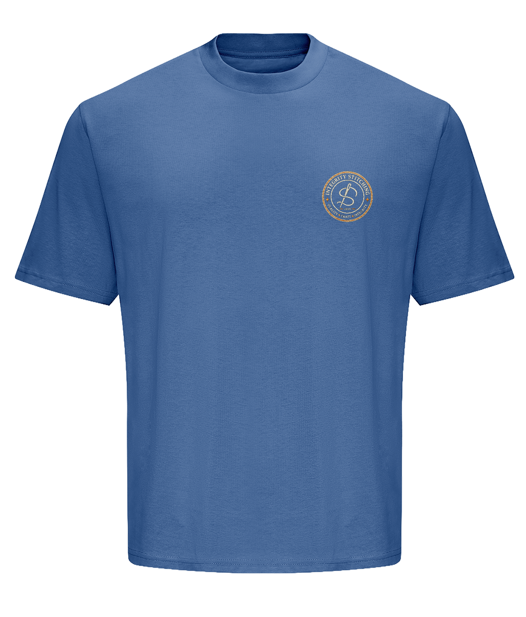 The Standard embroidered heavyweight T shirt colour option