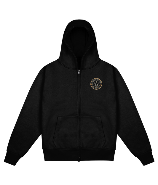 The Standard embroidered heavyweight zoodie