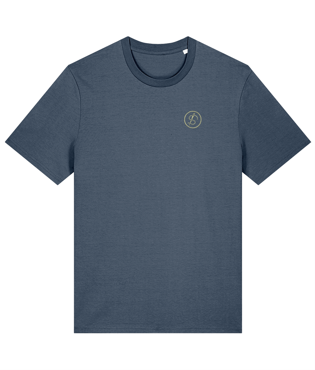 Compasses Tools of Integrity T shirt front view on a Stanley Stella Creator 2.0 colour option
