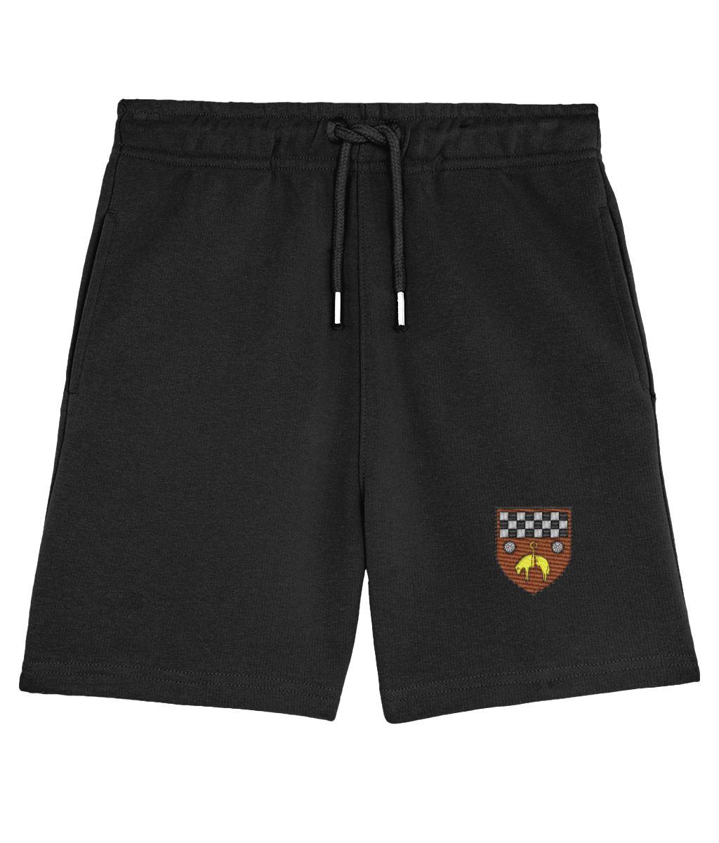 Kids training shorts with Skipton RFC Minis & Juniors crest on the left leg