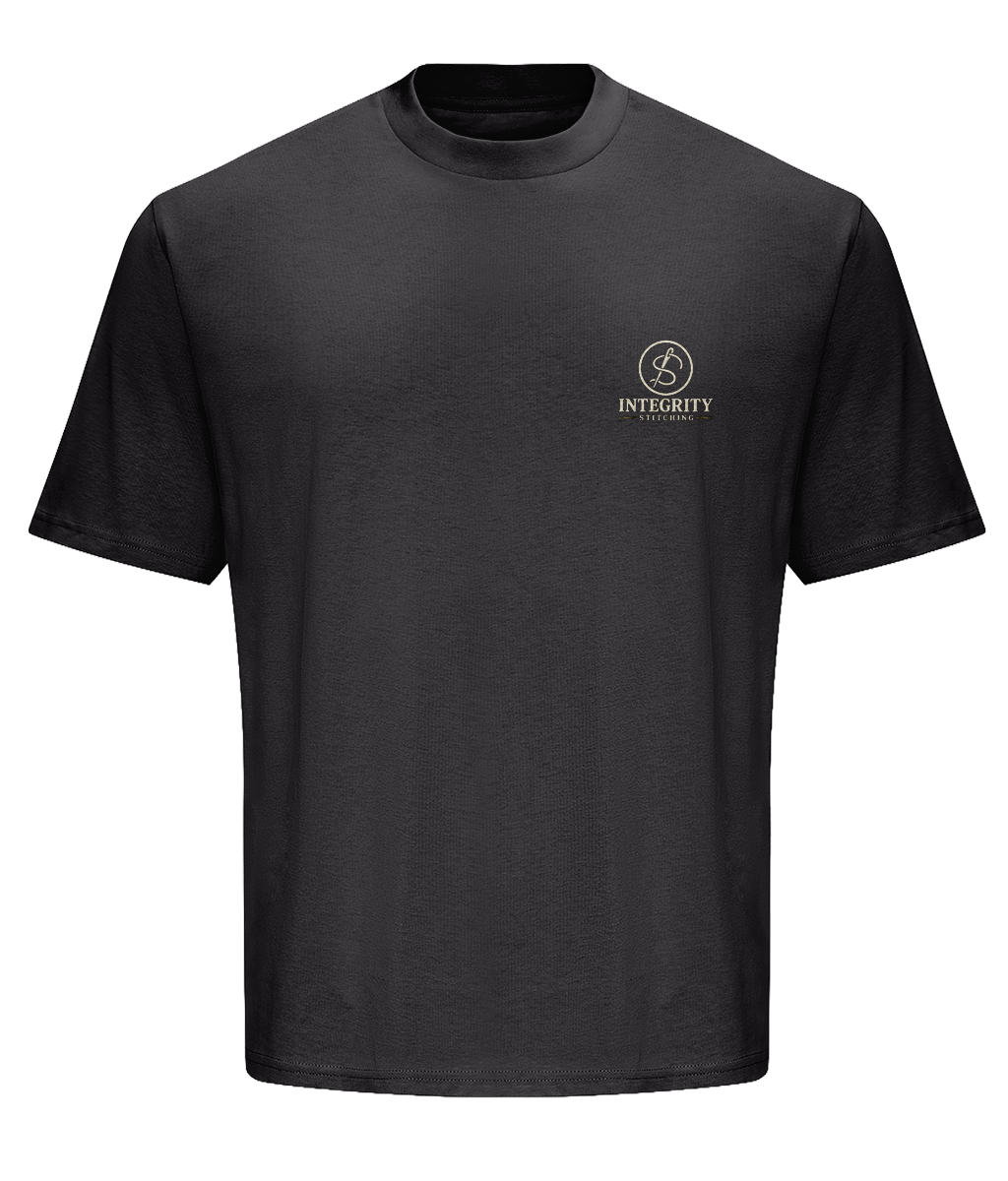 The Signature embroidered heavyweight T shirt colour option