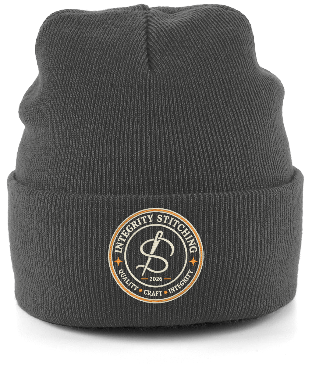 The Standard embroidered cuffed beanie