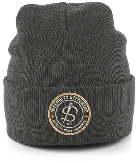 The Standard embroidered cuffed beanie