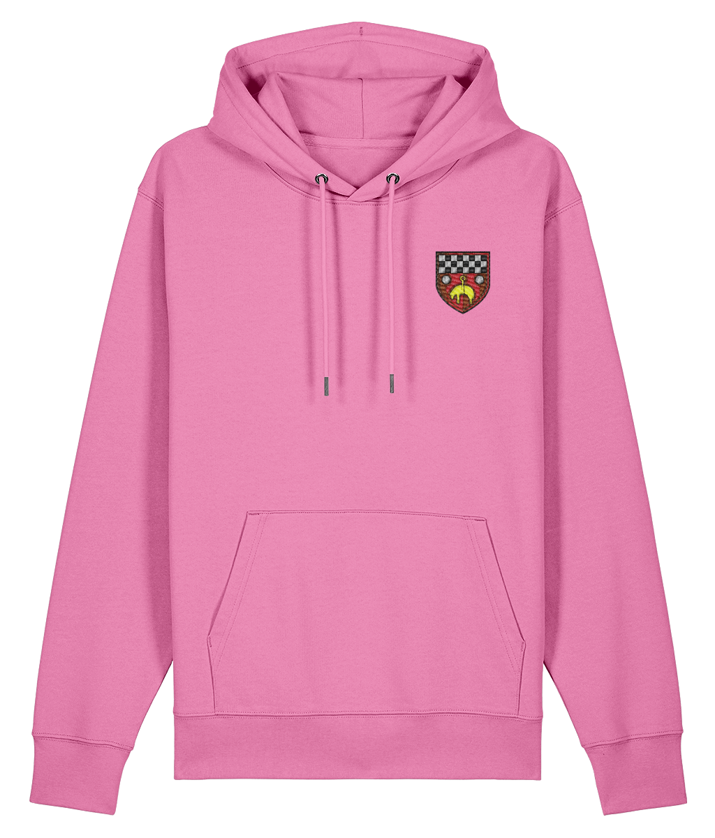 Skipton RFC Minis & Juniors Organic Adult Hoodie with club crest on the left chest
