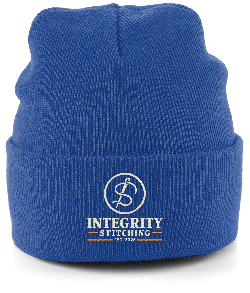 Est. 2026 embroidered cuffed beanie colour option
