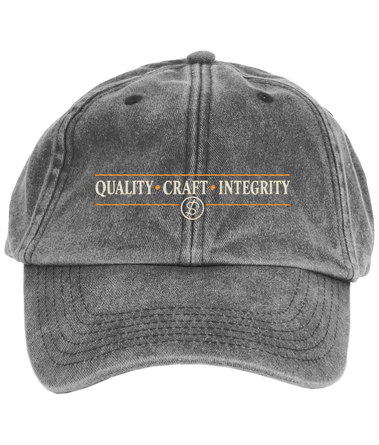 Maker's Mark embroidered vintage low profile cap