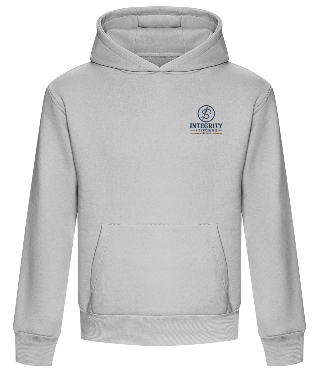 Est. 2026 embroidered heavyweight boxy hoodie colour option