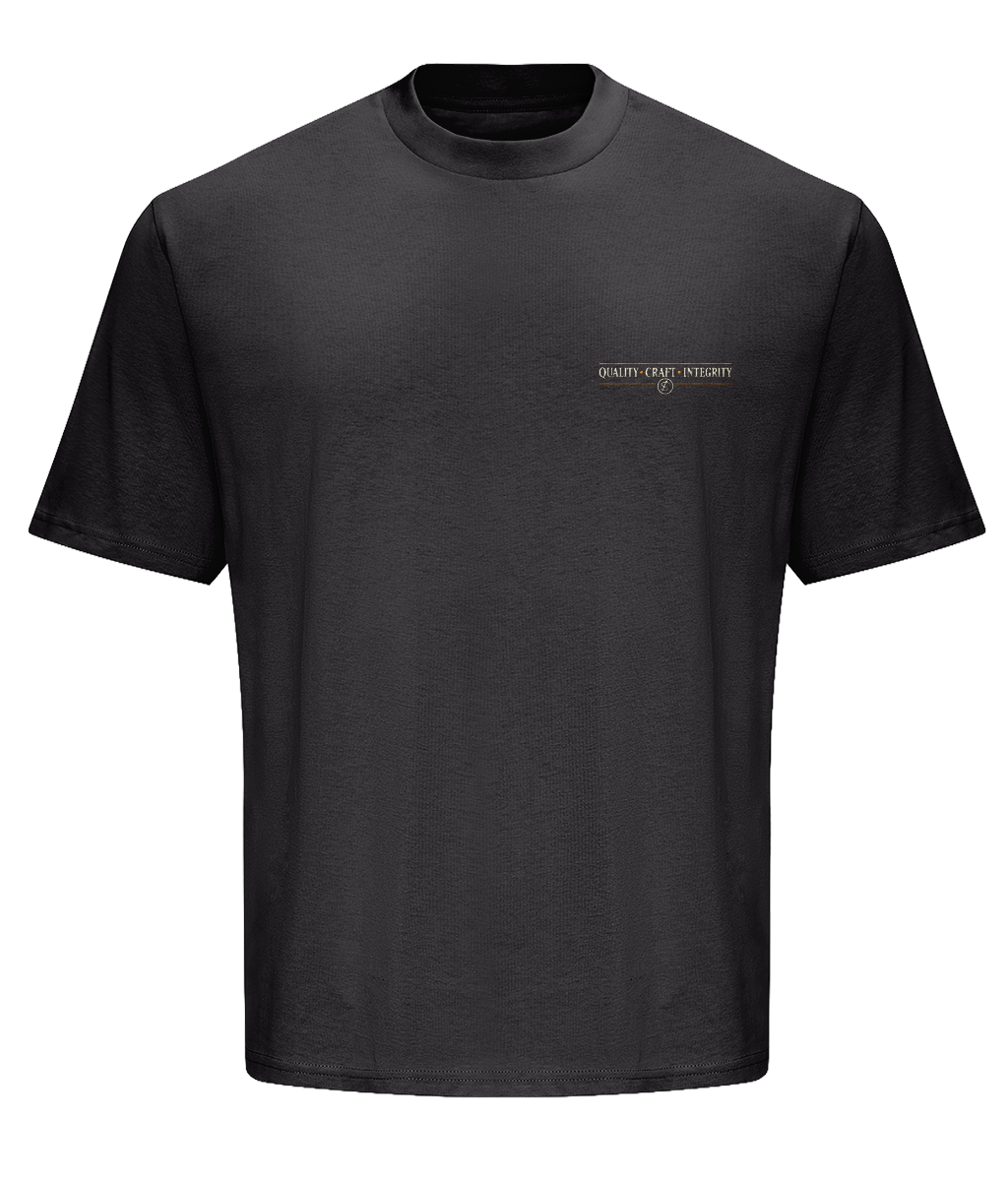 Maker's Mark embroidered heavyweight T shirt colour option