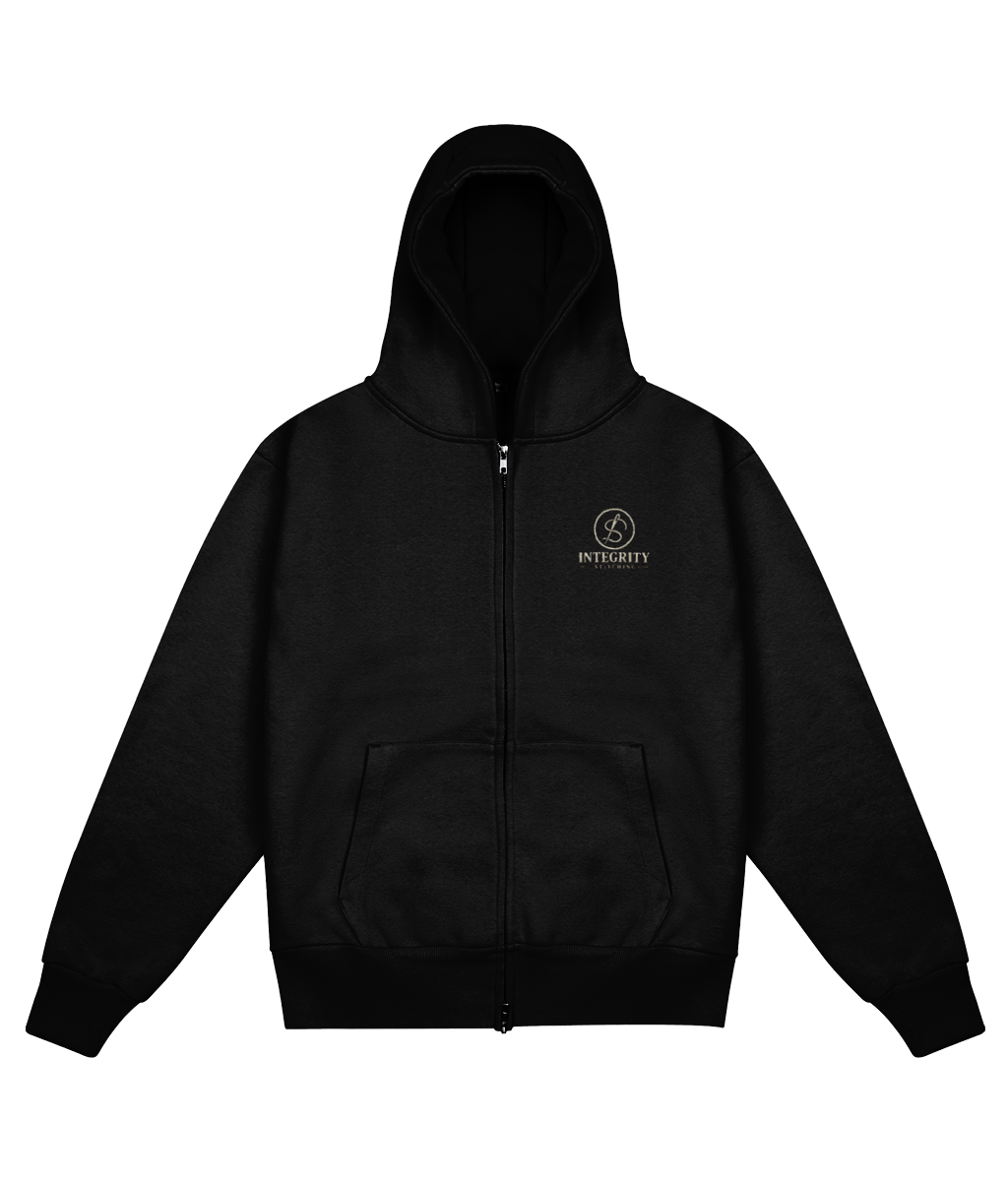 The Signature embroidered heavyweight zoodie