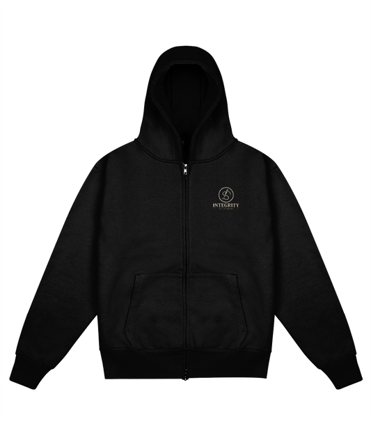 The Signature embroidered heavyweight zoodie