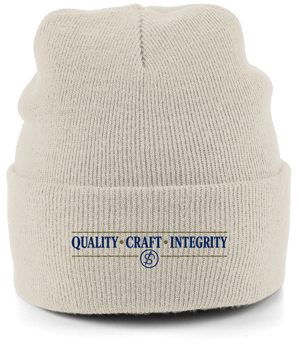 Maker's Mark embroidered cuffed beanie colour option