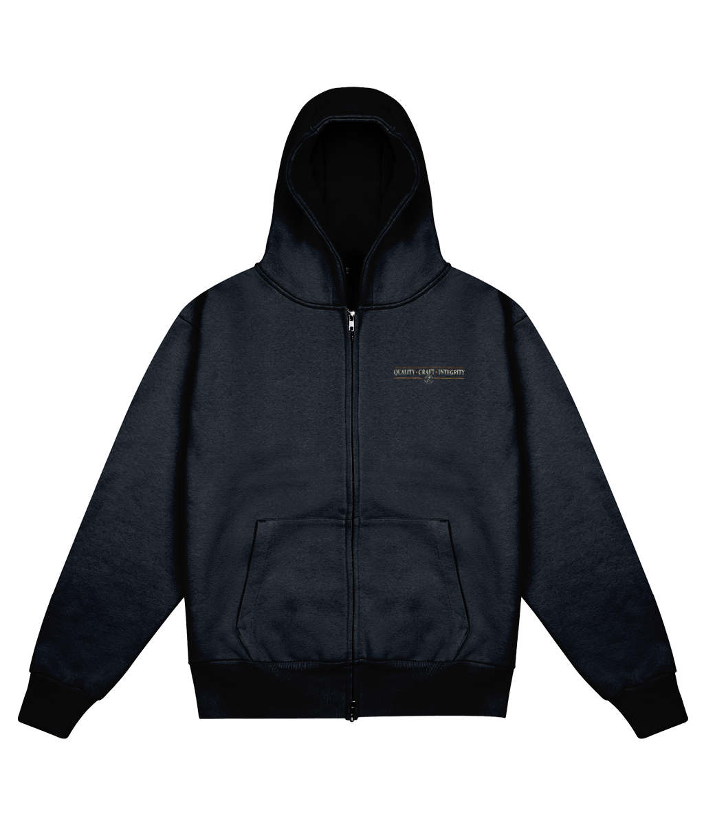 Maker's Mark embroidered heavyweight zoodie colour option