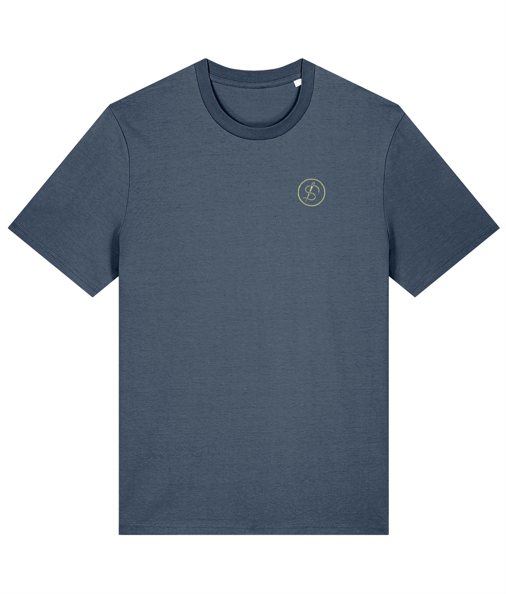 Skirret Tools of Integrity T shirt front view on a Stanley Stella Creator 2.0 colour option