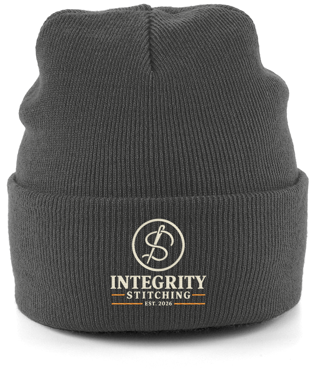 Est. 2026 embroidered cuffed beanie