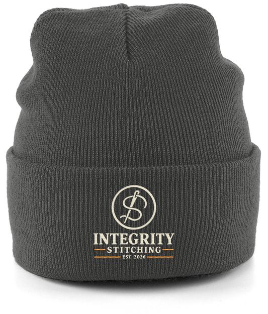 Est. 2026 embroidered cuffed beanie