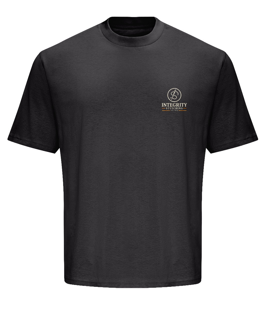 Est. 2026 embroidered heavyweight T shirt colour option