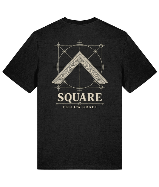 Square Tools of Integrity T shirt back design featuring the Square