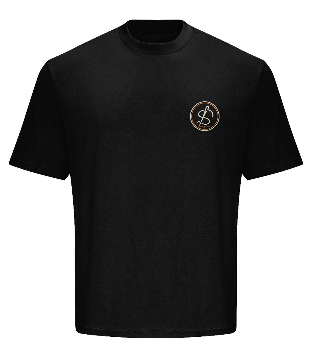 Integrity Mark embroidered heavyweight T shirt