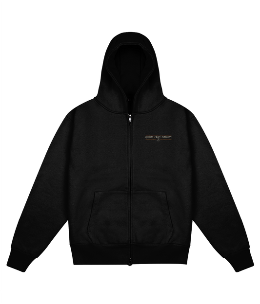 Maker's Mark embroidered heavyweight zoodie