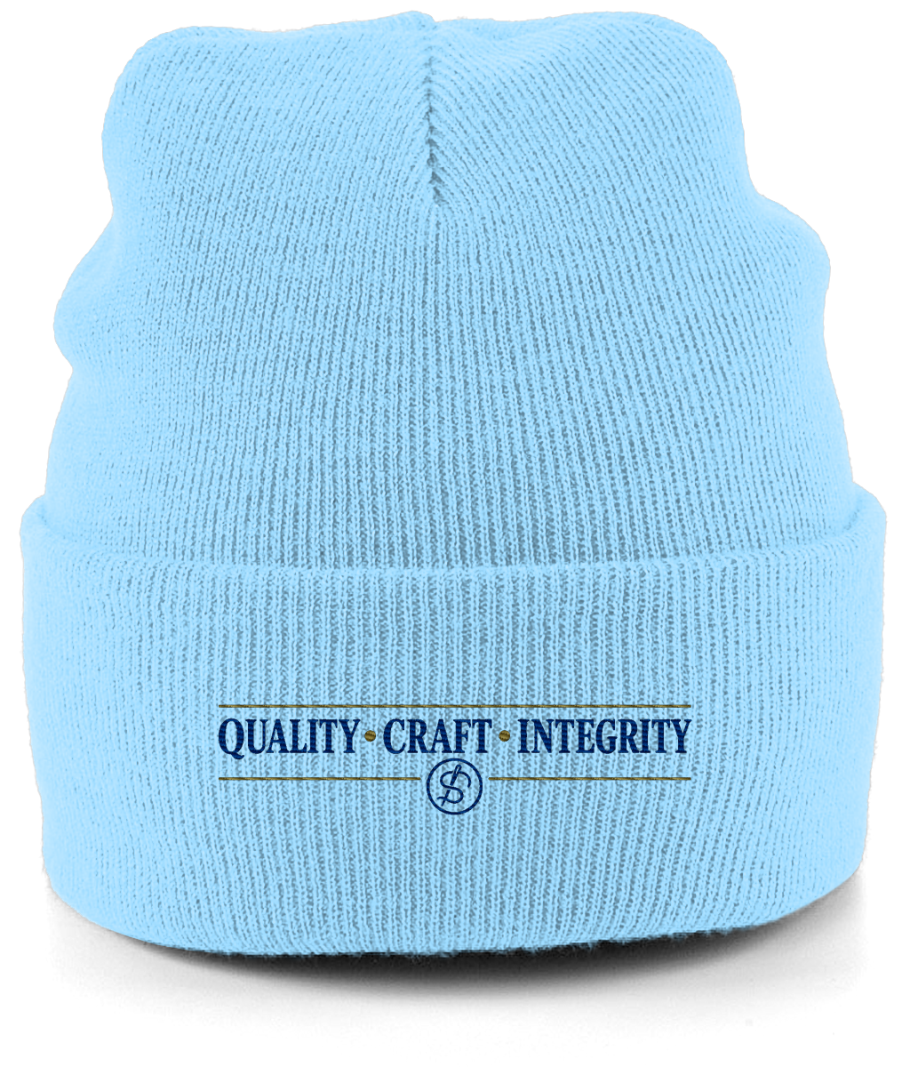 Maker's Mark embroidered cuffed beanie colour option