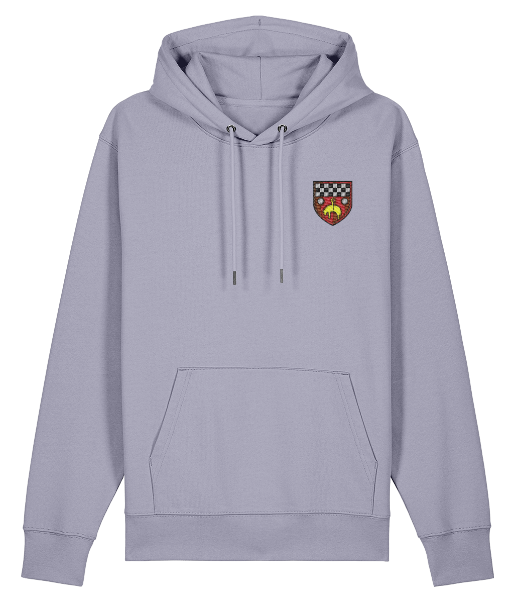 Skipton RFC Minis & Juniors Organic Adult Hoodie with club crest on the left chest