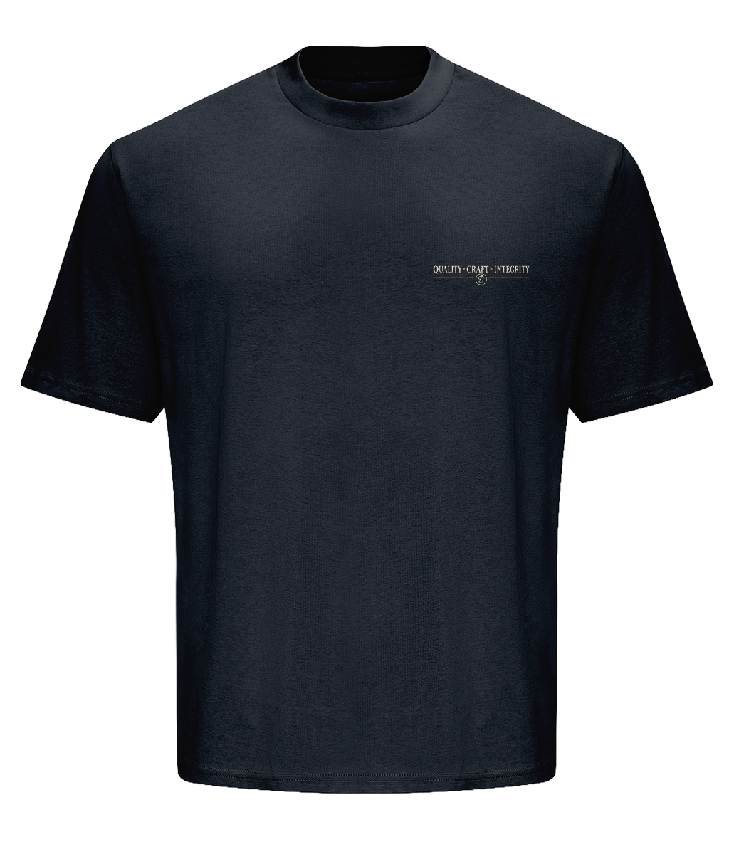 Maker's Mark embroidered heavyweight T shirt colour option