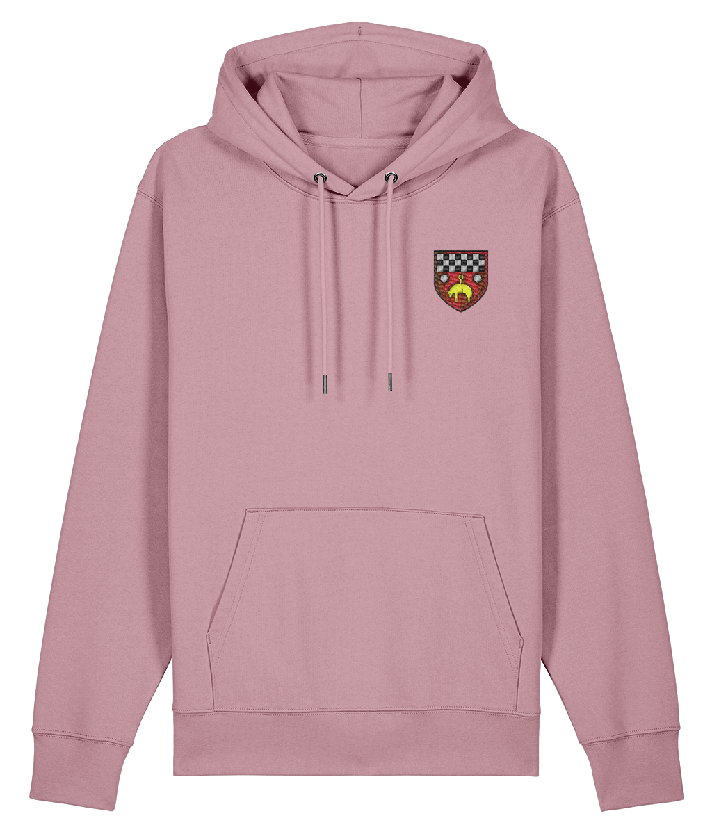 Skipton RFC Minis & Juniors Organic Adult Hoodie with club crest on the left chest
